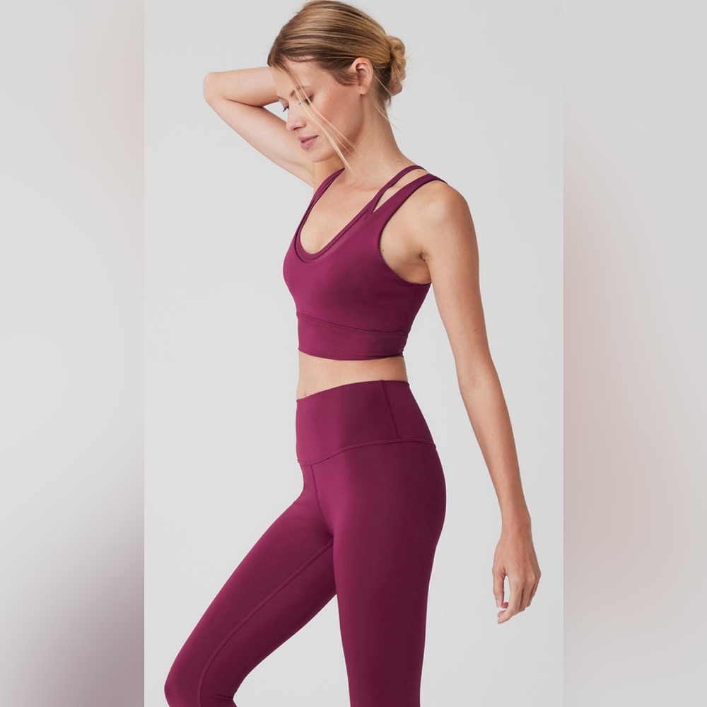 Alo Yoga Airlift Double Trouble Bra and leggings set